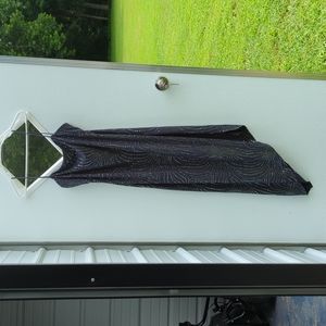 Arianna by Rachel Kaye Asymmetrical gray Glitter dress